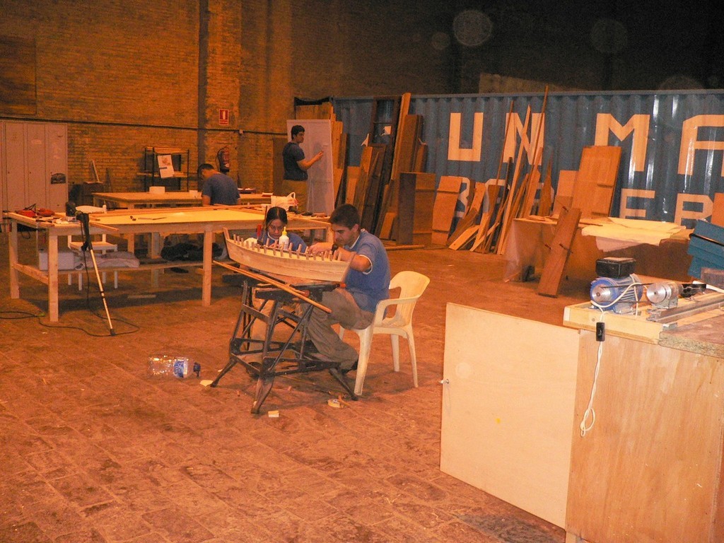The dory making workshop - Un Mar Sin Barreras, 